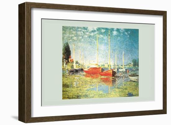 Argenteuil-Claude Monet-Framed Art Print