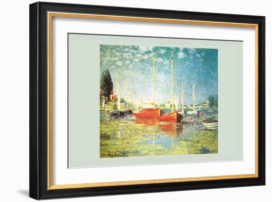 Argenteuil-Claude Monet-Framed Art Print