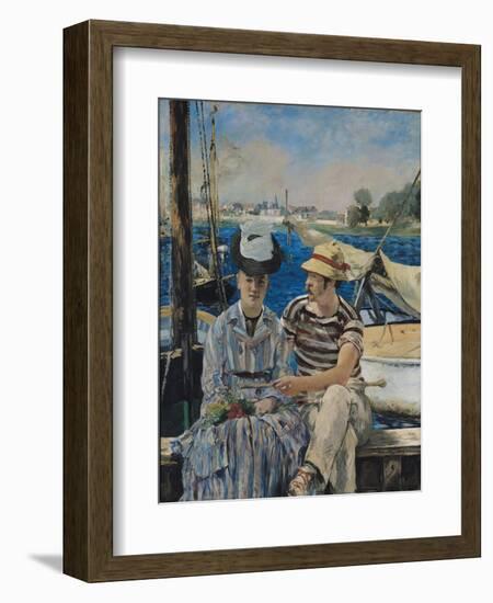 Argenteuil-Edouard Manet-Framed Giclee Print