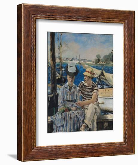 Argenteuil-Edouard Manet-Framed Giclee Print