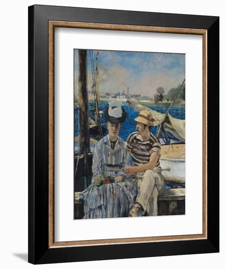 Argenteuil-Edouard Manet-Framed Giclee Print