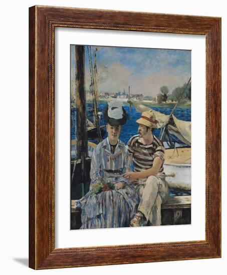 Argenteuil-Edouard Manet-Framed Giclee Print