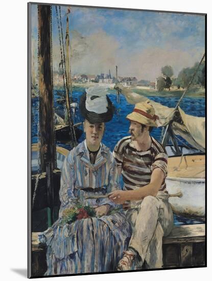 Argenteuil-Edouard Manet-Mounted Giclee Print