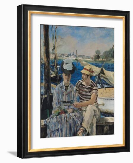 Argenteuil-Edouard Manet-Framed Giclee Print