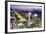 Argentina, Buenos Aires, Avenida 9 De Julio and Obelisk-Michele Falzone-Framed Photographic Print