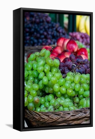 Argentina, Buenos Aires. San Telmo Market, aka Mercado San Telmo. Fresh fruit.-Cindy Miller Hopkins-Framed Premier Image Canvas