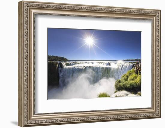 Argentina, Iguazu Falls National Park, (Unesco Site), Devil's Throat-Michele Falzone-Framed Photographic Print