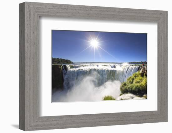 Argentina, Iguazu Falls National Park, (Unesco Site), Devil's Throat-Michele Falzone-Framed Photographic Print