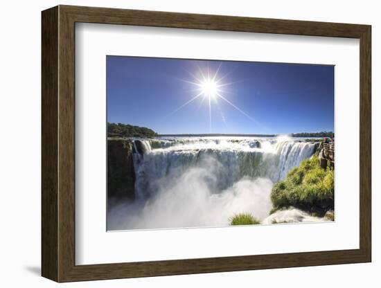 Argentina, Iguazu Falls National Park, (Unesco Site), Devil's Throat-Michele Falzone-Framed Photographic Print