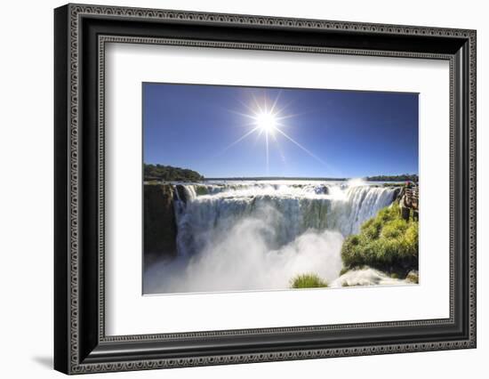 Argentina, Iguazu Falls National Park, (Unesco Site), Devil's Throat-Michele Falzone-Framed Photographic Print