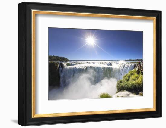 Argentina, Iguazu Falls National Park, (Unesco Site), Devil's Throat-Michele Falzone-Framed Photographic Print