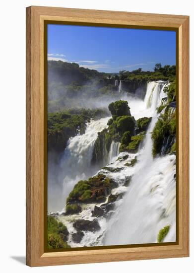 Argentina, Iguazu Falls National Park, (Unesco Site)-Michele Falzone-Framed Premier Image Canvas
