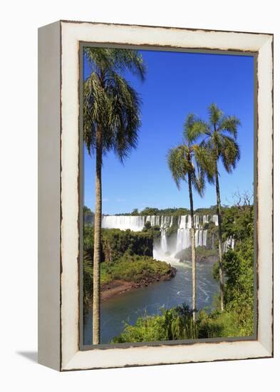 Argentina, Iguazu Falls National Park, (Unesco Site)-Michele Falzone-Framed Premier Image Canvas