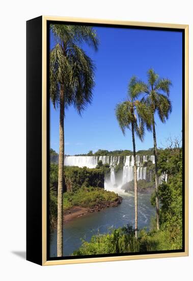Argentina, Iguazu Falls National Park, (Unesco Site)-Michele Falzone-Framed Premier Image Canvas
