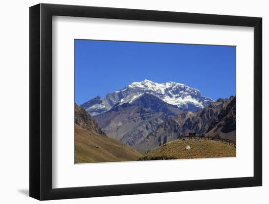 Argentina, Mendoza, Aconcagua Pronvicial Park, Mt Aconcagua-Michele Falzone-Framed Photographic Print