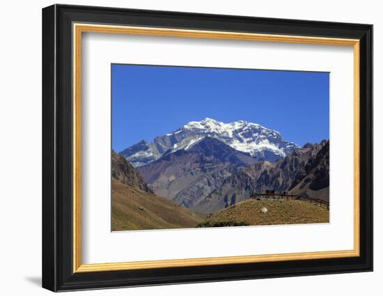 Argentina, Mendoza, Aconcagua Pronvicial Park, Mt Aconcagua-Michele Falzone-Framed Photographic Print