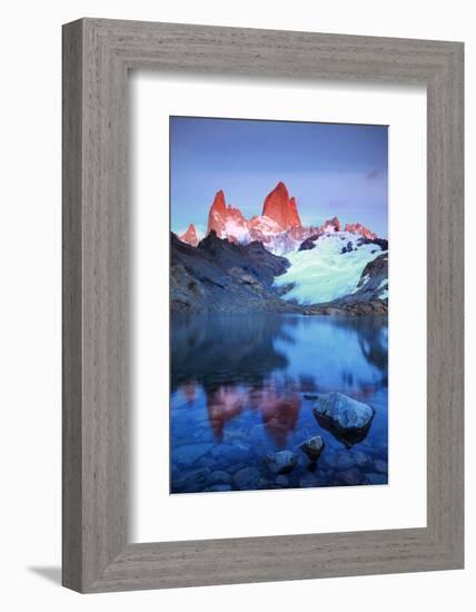 Argentina, Patagonia, El Chalten, Los Glaciares National Park, Cerro Fitzroy Peak-Michele Falzone-Framed Photographic Print