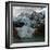 Argentina, Piedras Blancas Glacier pours off Fitzroy and terminates in Lago de los Tres-Howie Garber-Framed Photographic Print