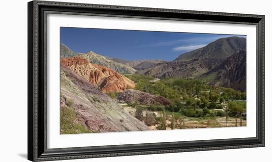 Argentina, Province Jujuy, Andes-Highland, Mountain Scenery, Rock-Formations-Chris Seba-Framed Photographic Print