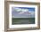 Argentina, Santa Cruz. Puerto Santa Cruz, river Santa Cruz under stormy clouds.-Michele Molinari-Framed Photographic Print