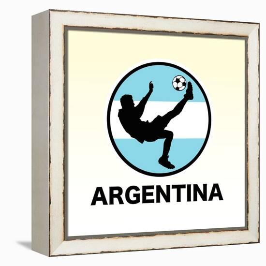 Argentina Soccer-null-Framed Premier Image Canvas