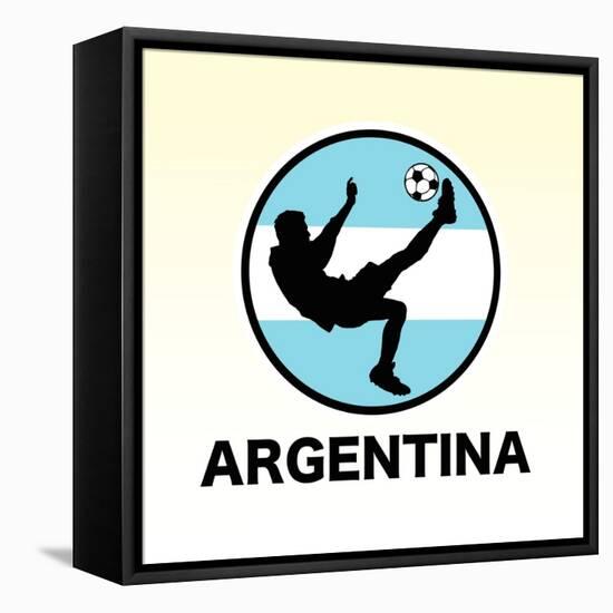 Argentina Soccer-null-Framed Premier Image Canvas