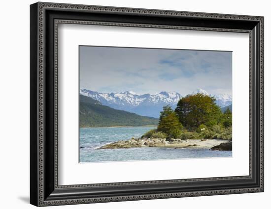 Argentina. Tierra Del Fuego. Tierra Del Fuego National Park. the Coastal Trail-Inger Hogstrom-Framed Photographic Print