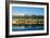 Argentina. Tierra Del Fuego. Ushuaia. Sunrise over the Town-Inger Hogstrom-Framed Photographic Print