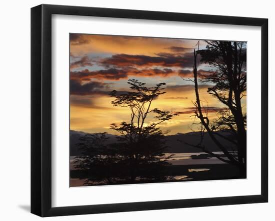 Argentina, Ushuaia, Sunrise-John Ford-Framed Photographic Print