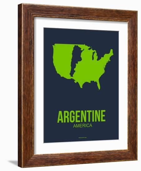 Argentine America Poster 2-NaxArt-Framed Art Print