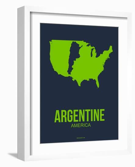 Argentine America Poster 2-NaxArt-Framed Art Print