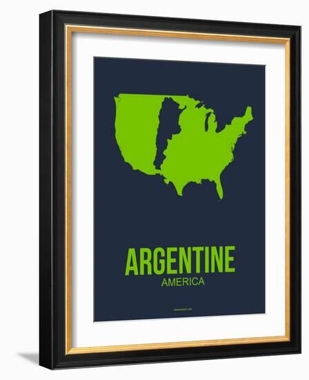 Argentine America Poster 2-NaxArt-Framed Art Print