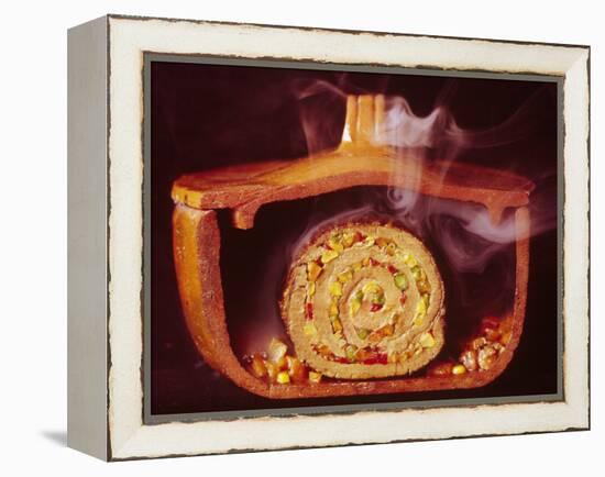 Argentinian Matambre, a Slice of Beef Rolled with Vegetables and Chilies-John Dominis-Framed Premier Image Canvas