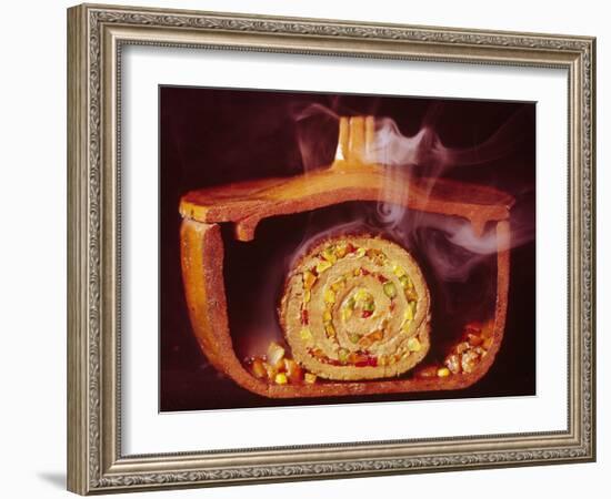 Argentinian Matambre, a Slice of Beef Rolled with Vegetables and Chilies-John Dominis-Framed Photographic Print