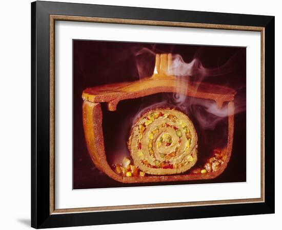 Argentinian Matambre, a Slice of Beef Rolled with Vegetables and Chilies-John Dominis-Framed Photographic Print