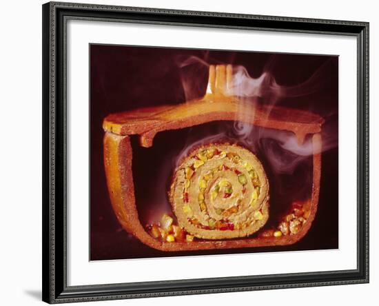 Argentinian Matambre, a Slice of Beef Rolled with Vegetables and Chilies-John Dominis-Framed Photographic Print