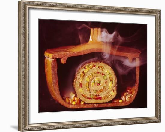 Argentinian Matambre, a Slice of Beef Rolled with Vegetables and Chilies-John Dominis-Framed Photographic Print