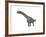 Argentinosaurus Dinosaur, White Background-null-Framed Art Print