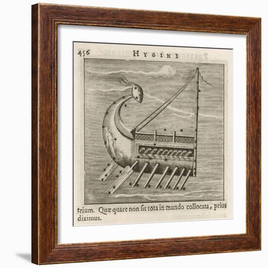 Argo Named after the Vessel Which Carried Jason and the Argonauts to Steal the Golden Fleece-Gaius Julius Hyginus-Framed Art Print