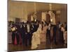 Argument in Corridors of Opera-Jean Béraud-Mounted Giclee Print