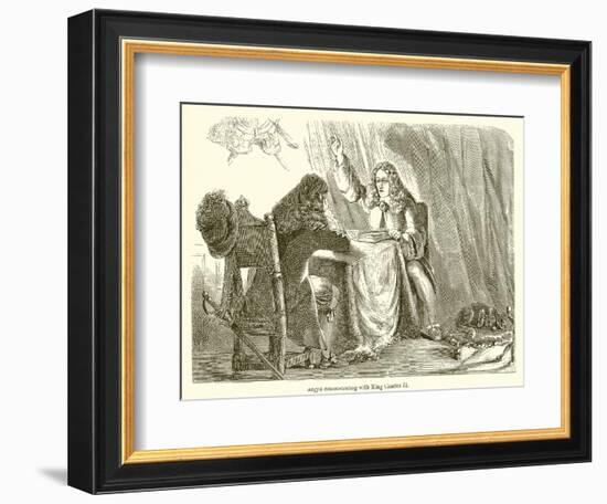 Argyll Remonstrating with King Charles II-null-Framed Giclee Print