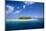 Ari Atoll, Maldives. Uninhabited, un-named, tropical island.-Stuart Westmorland-Mounted Photographic Print