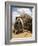 Ari Women Standing Outside House, Lower Omo Valley, Ethiopia, Africa-Jane Sweeney-Framed Photographic Print