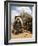 Ari Women Standing Outside House, Lower Omo Valley, Ethiopia, Africa-Jane Sweeney-Framed Photographic Print