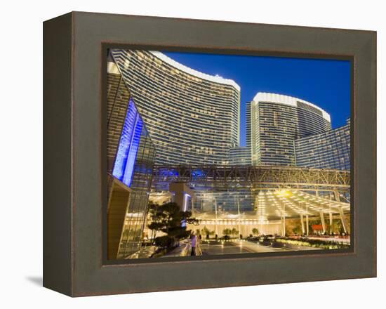 Aria Casino at Citycenter, Las Vegas, Nevada, United States of America, North America-Richard Cummins-Framed Premier Image Canvas