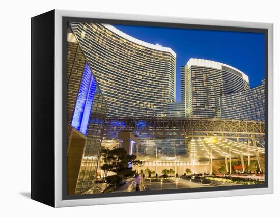 Aria Casino at Citycenter, Las Vegas, Nevada, United States of America, North America-Richard Cummins-Framed Premier Image Canvas
