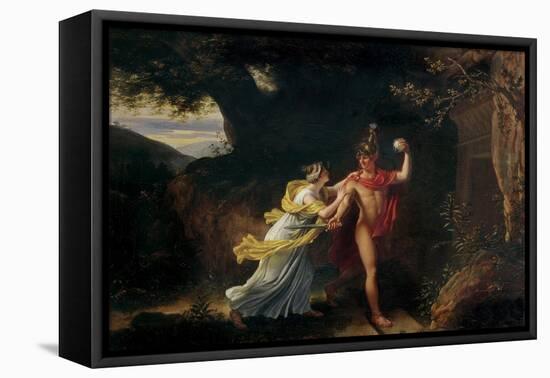 Ariadne and Theseus-Jean-Baptiste Regnault-Framed Premier Image Canvas