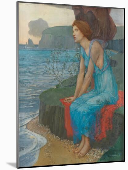 Ariadne on the Isle of Naxos-Edward Reginald Frampton-Mounted Giclee Print