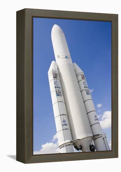 Ariane 5 Rocket-Mark Williamson-Framed Premier Image Canvas