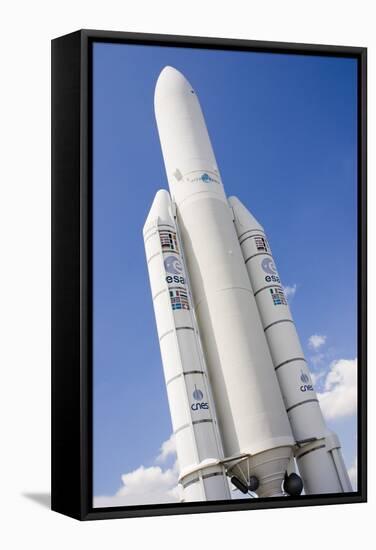 Ariane 5 Rocket-Mark Williamson-Framed Premier Image Canvas